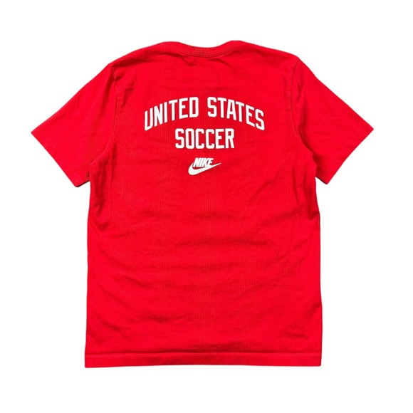 Nike Other - Nike USA Soccer T Shirt Men Large Red Double Sided Graphic Tee Sportswear